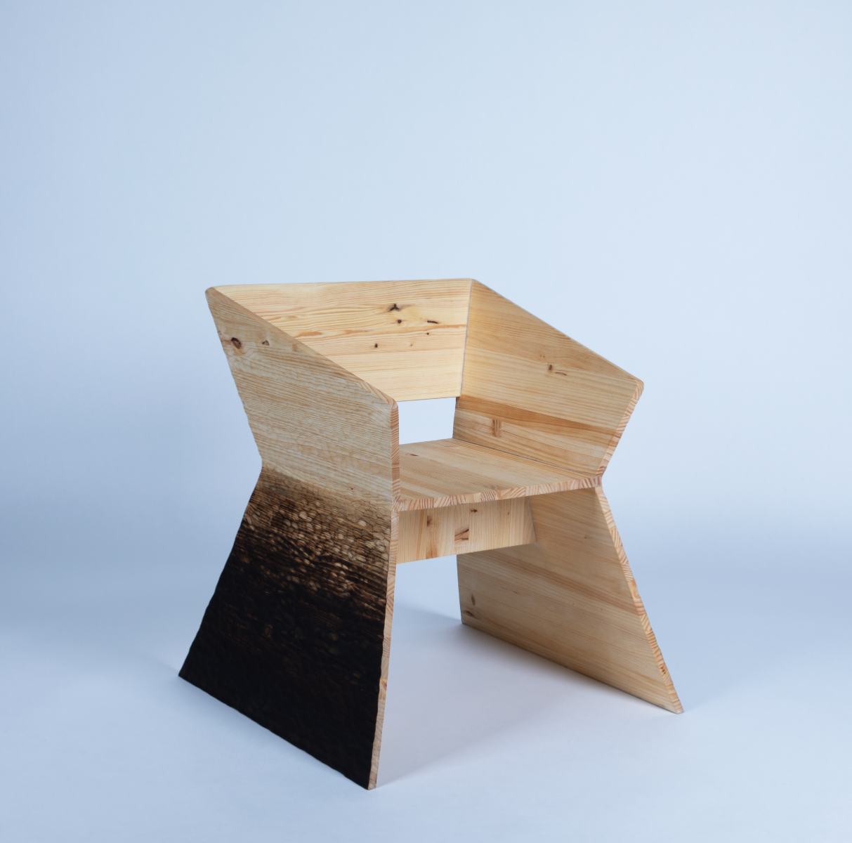 Yolkan Chair - Sustainable Furniture Design using Certified Pine Wood